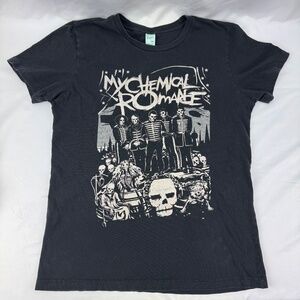 Vtg 00s Y2K My Chemical Romance Black Parade Graphic T Shirt Medium